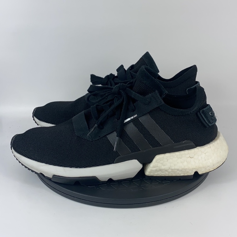 Adidas Originals POD-S3.1 Boost Black Running Shoes B37366 Men's Size 13 - Picture 8 of 13